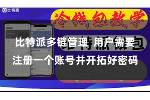 比特派多链管理 用户需要注册一个账号并开拓好密码