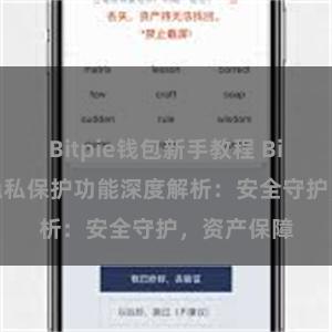 Bitpie钱包新手教程 Bitpie钱包隐私保护功能深度解析：安全守护，资产保障