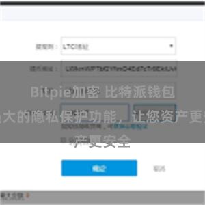 Bitpie加密 比特派钱包：强大的隐私保护功能，让您资产更安全