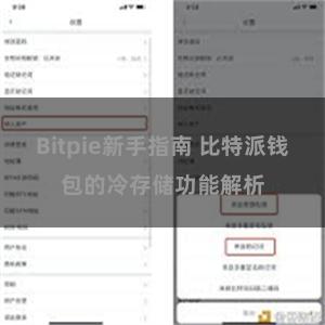 Bitpie新手指南 比特派钱包的冷存储功能解析