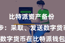 比特派资产备份  第四步：采取、发送数字货币在比特派钱包首页
