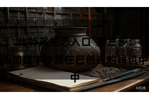 比特派生态入口  第三步：添加数字钞票在已创建的钱包中